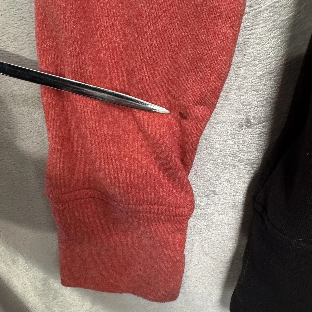 Canada Hoodie Full Zip Mens Large Black‎ Red Adidas Climawarm Olympic Team